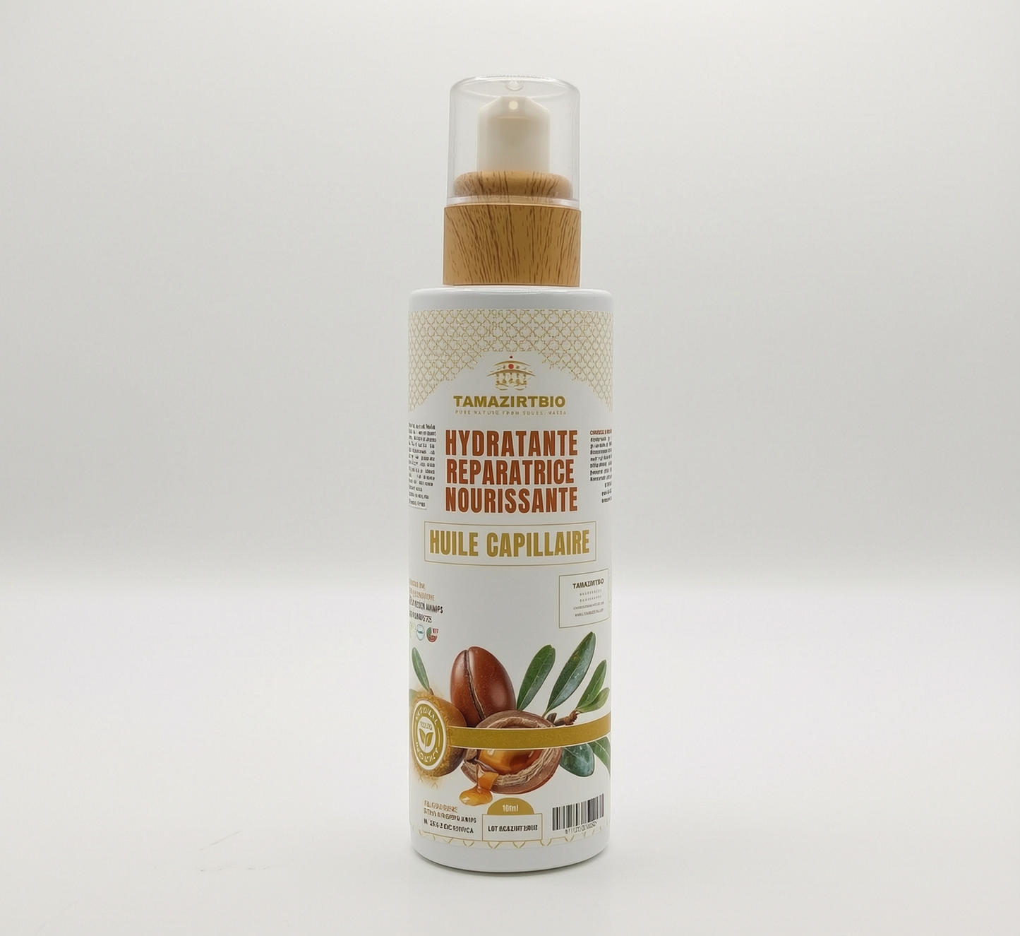 Huile Capillaire 3-en-1 : Hydratation, Réparation & Nutrition Intense