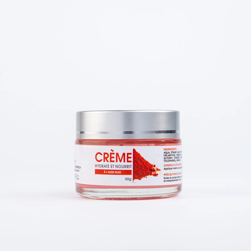Crème hydratante à l'aker fassi 100 g - Eve Rose